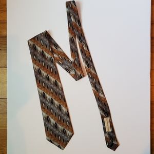 Stefano Milano 100% Silk Tie Hand Made in Italy. GUC.